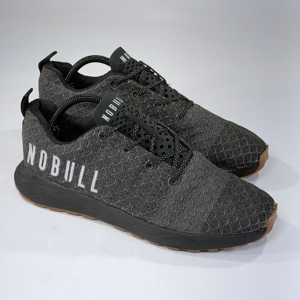 NOBULL Matryx Trail Running Shoes Mens 9.5 Womens 11 Black Training Gym Workout